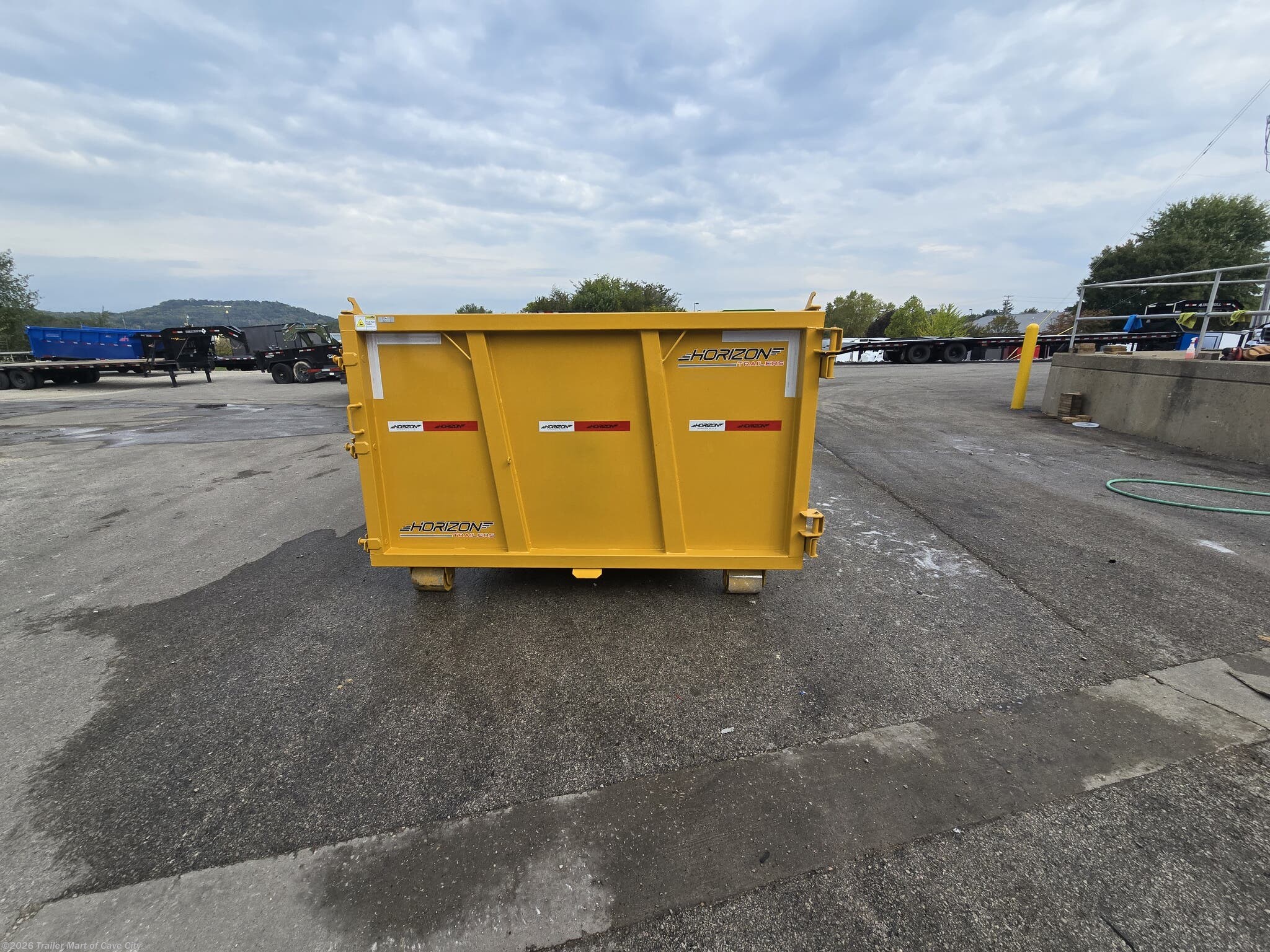 2027 Horizon Trailers EDZ 16'x60"x4' Roll-Off Dumpster