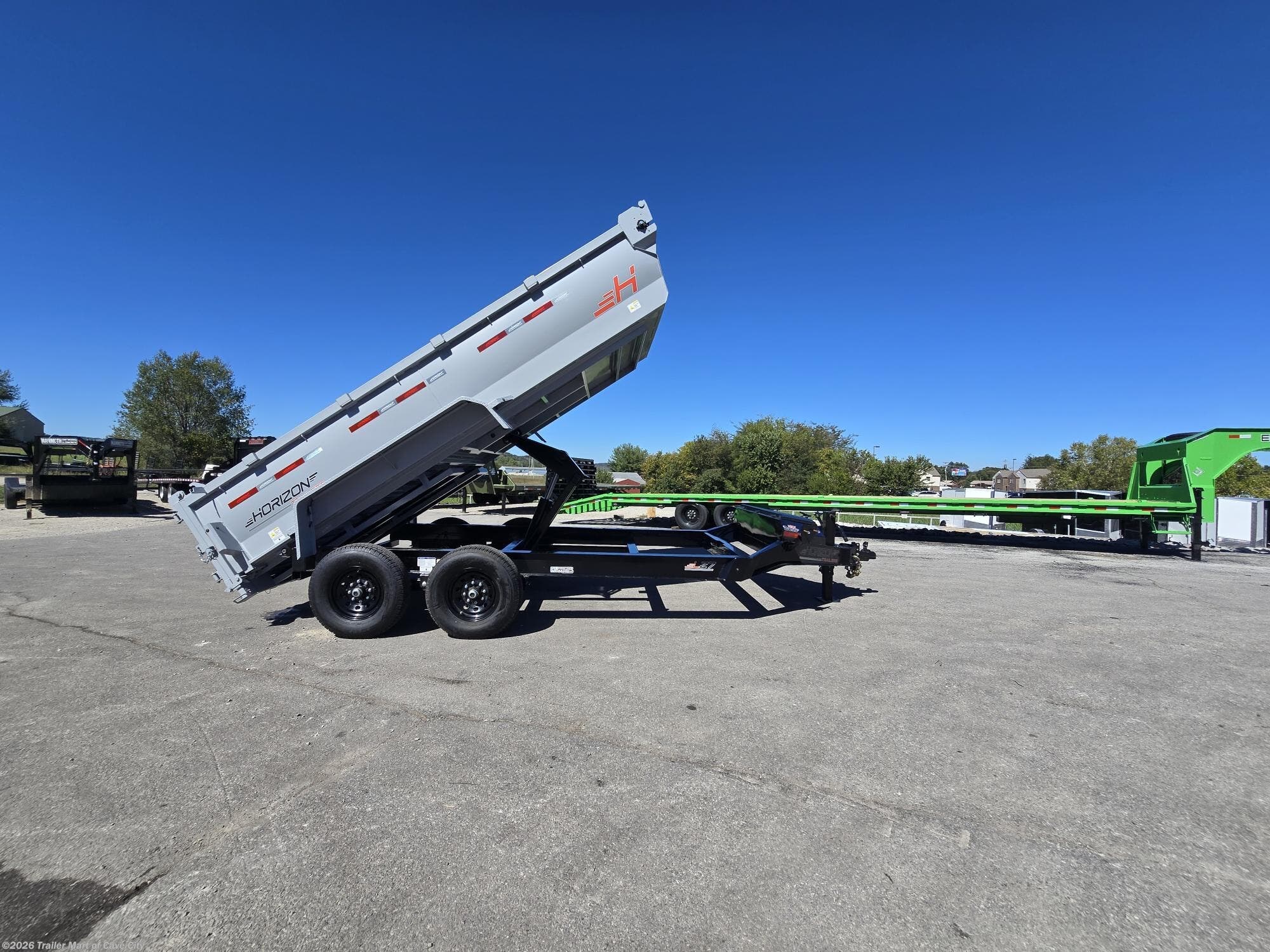 2027 Horizon Trailers LZ7 7'x14' 7k Dump Trailer