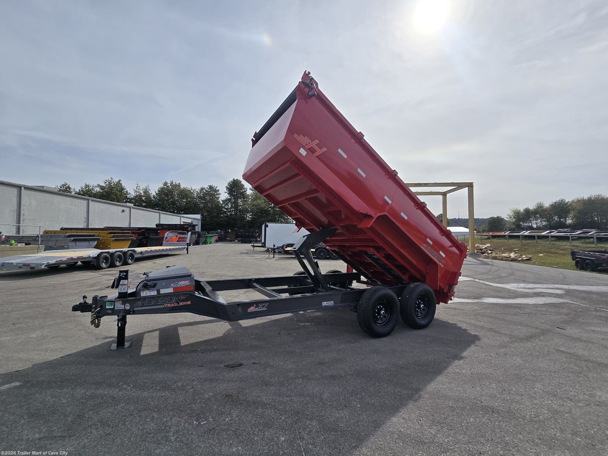 2027 Horizon Trailers LZ7 7'x14' 7k Dump Trailer