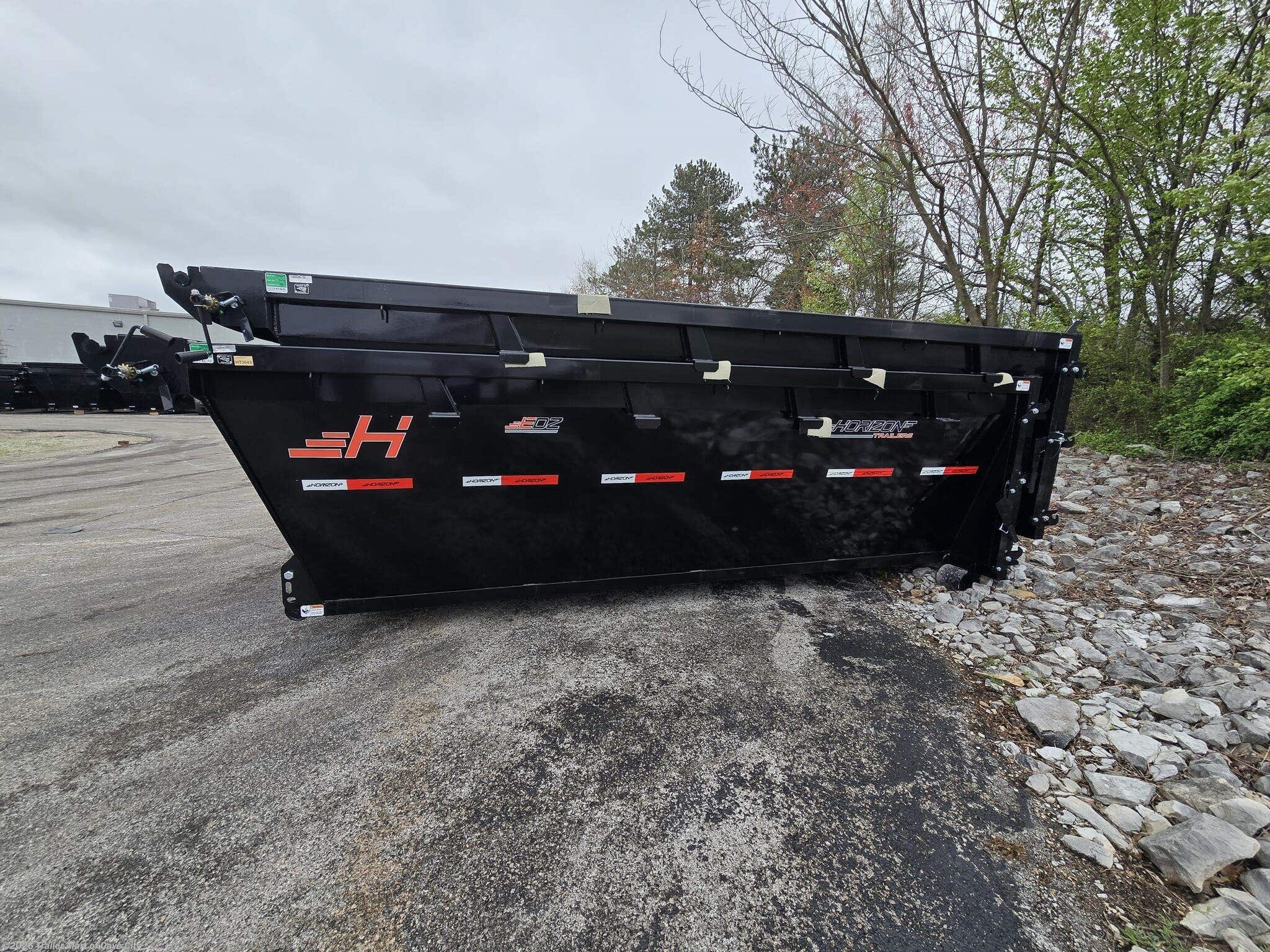 2027 Horizon Trailers EDZ 14'x60"x4' Roll-Off Dumpster