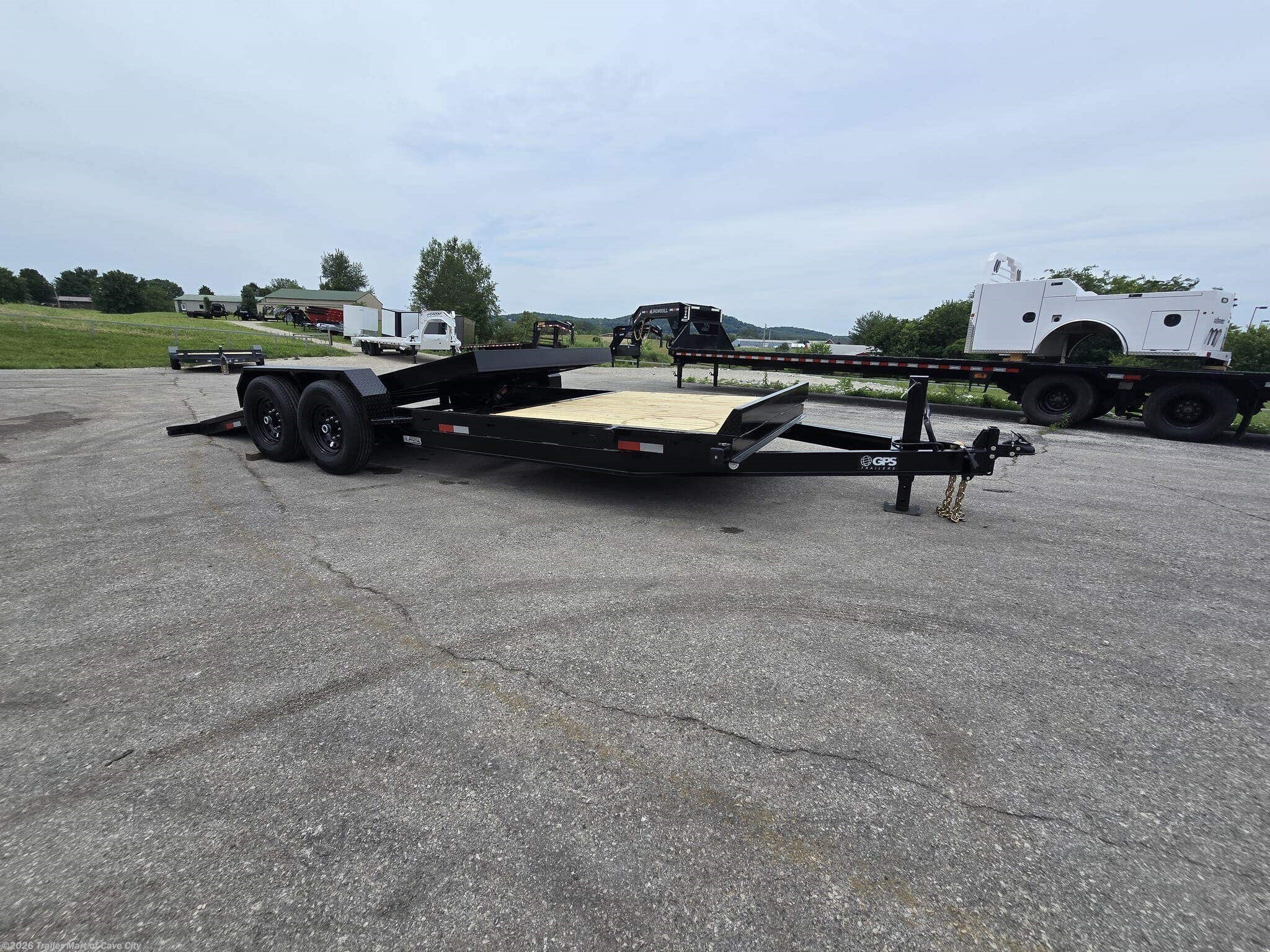 2027 GPS Trailers PT 22' (16'+6') 14K Partial Tilt Equipment Trailer