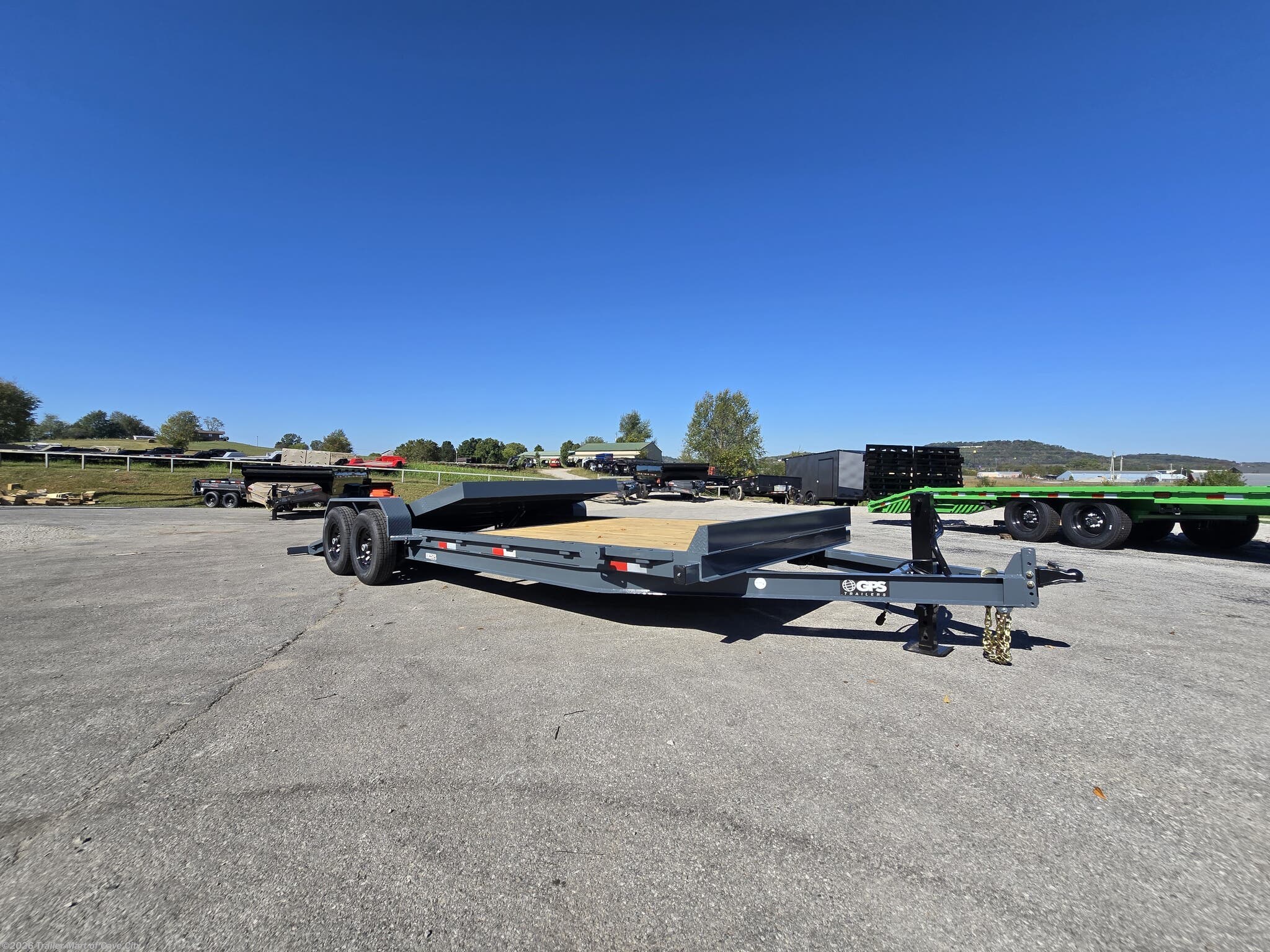 2027 GPS Trailers PT 24' (16'+8') 14K Partial Tilt Equipment Trailer