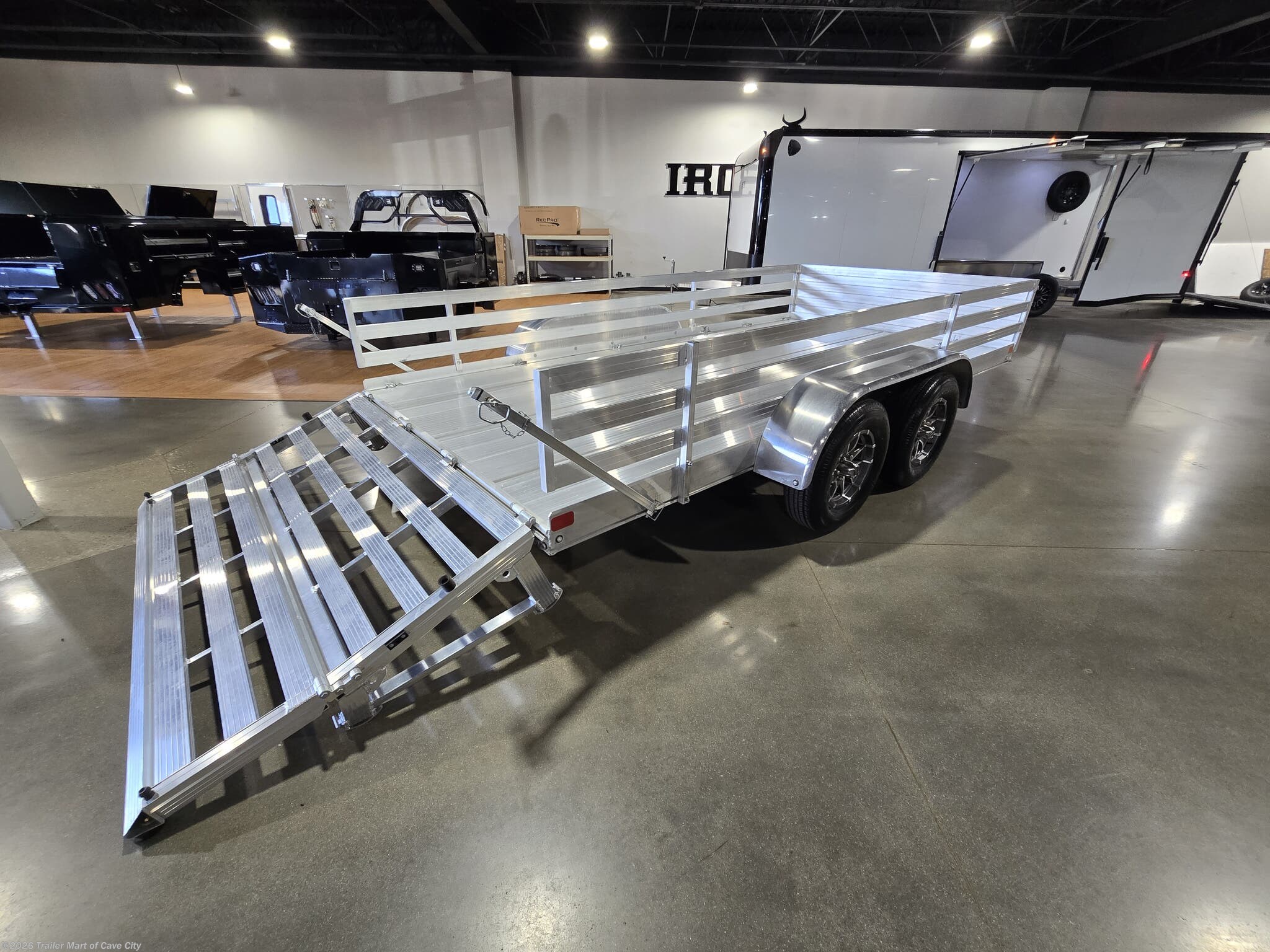 2026 Mission Trailers 81"x14' Aluminum Utility Trailer