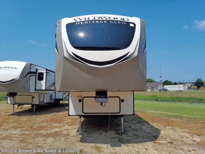 2023 Forest River Wildwood Heritage Glen 291RL - New Fifth Wheel For Sale by Brown