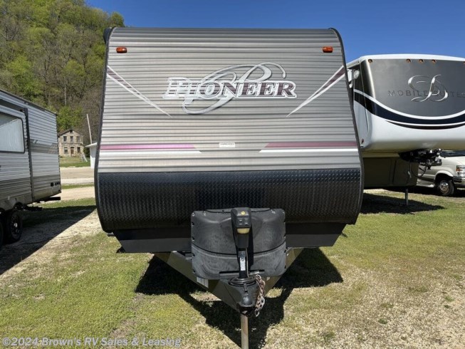 2019 Heartland Pioneer PI DS 320 - Used Travel Trailer For Sale by Brown