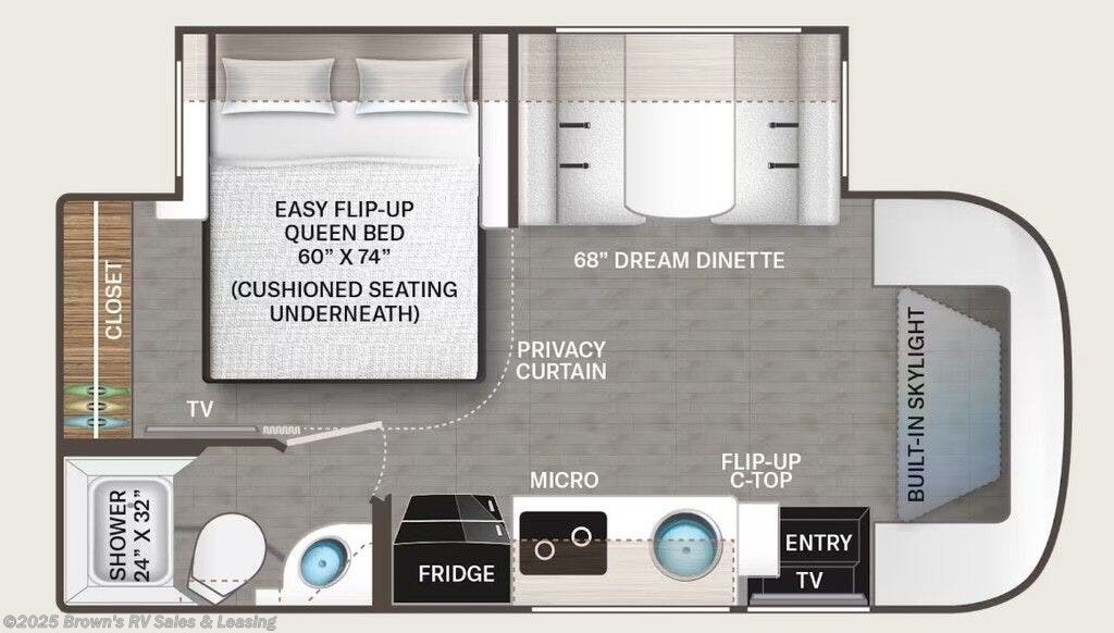 New 2025 Thor 23TW available in Guttenberg, Iowa