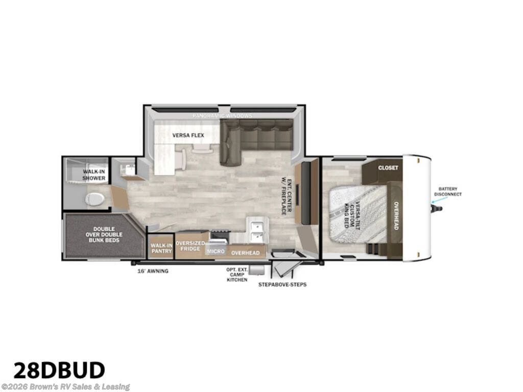 2025 Forest River Wildwood 28DBUD RV for Sale in Guttenberg, IA 52052 ...