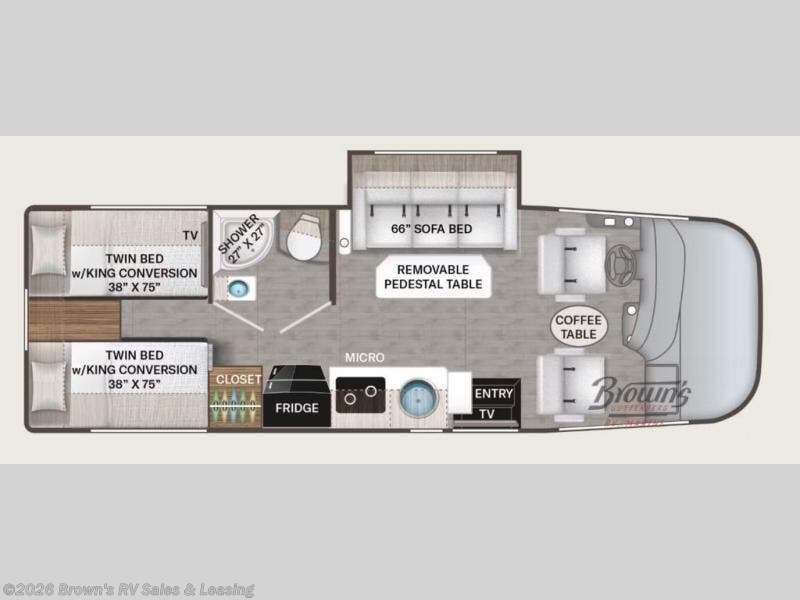 New 2025 Thor Motor Coach Vegas 24.1 available in Guttenberg, Iowa