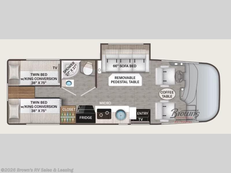 New 2025 Thor Motor Coach Vegas 24.1 available in Guttenberg, Iowa