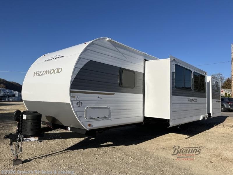 New 2026 Forest River Wildwood 31KQBTS available in Guttenberg, Iowa