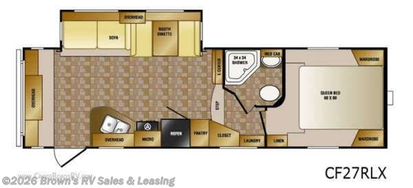 2012 Cruiser CF27RLX by CrossRoads from Brown's RV Sales & Leasing in Guttenberg, Iowa