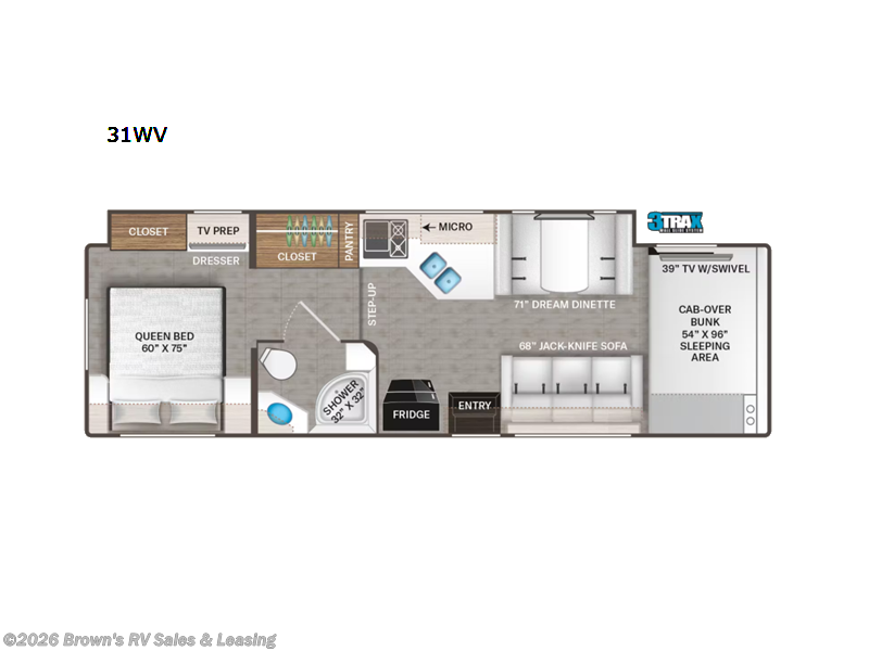 2022 Four Winds 31WV by Thor Motor Coach from Brown's RV Sales & Leasing in Guttenberg, Iowa