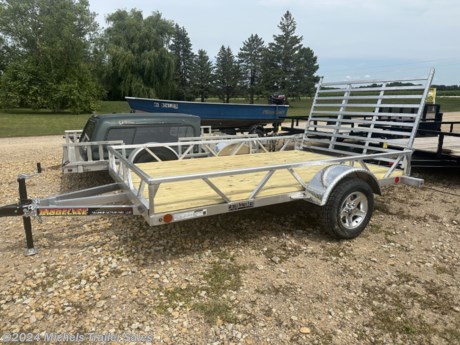 &lt;p&gt;Quality Built and Constructed Aluminum Utility Trailer&lt;/p&gt;
&lt;p&gt;6.6x10&lt;/p&gt;
&lt;p&gt;Rear Ramp&lt;/p&gt;
&lt;p&gt;Torsion Axle&lt;/p&gt;
&lt;p&gt;Aluminum Wheels&lt;/p&gt;