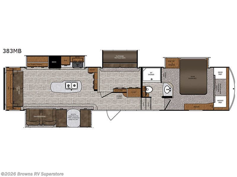2019 Forest River Rv Wildcat 383mb For Sale In Mcbee Sc 29101