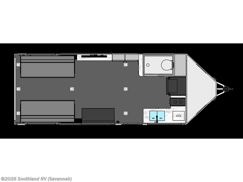 2026 inTech Black Wing 826-X - New Toy Hauler For Sale by Southland RV in Savannah, Georgia