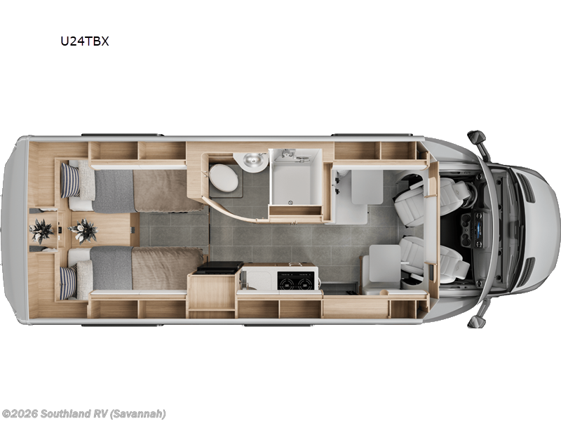 2026 Leisure Travel Unity U24TBX Desert Shadow Edition - New Class B For Sale by Southland RV in Savannah, Georgia
