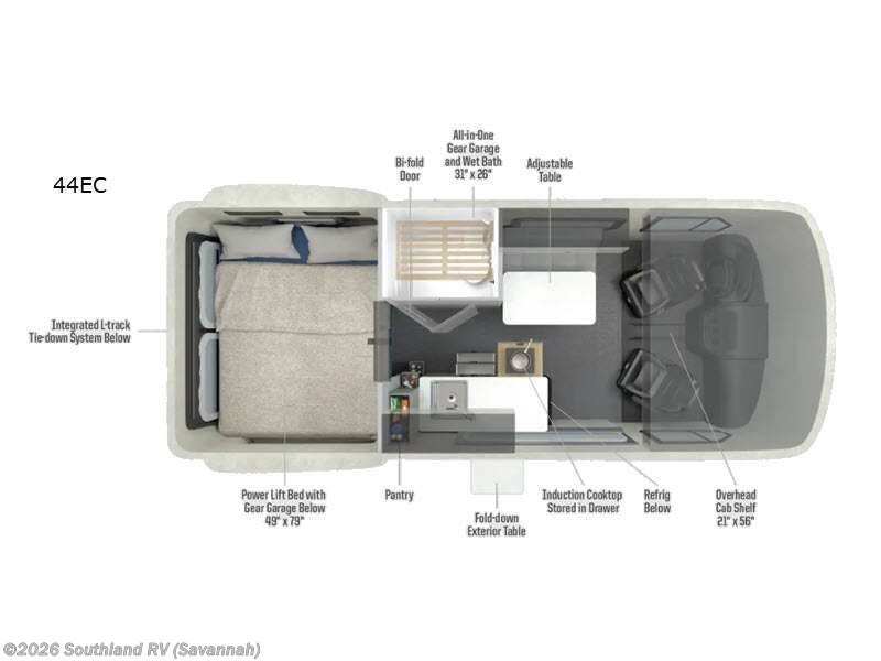 2027 Winnebago Revel 44EC - New Class B For Sale by Southland RV in Savannah, Georgia