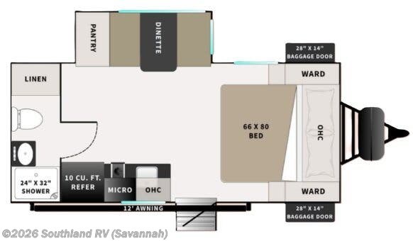 2027 Modern Buggy Trailers Hopper 4 Hopper 4 - New Travel Trailer For Sale by Southland RV in Savannah, Georgia