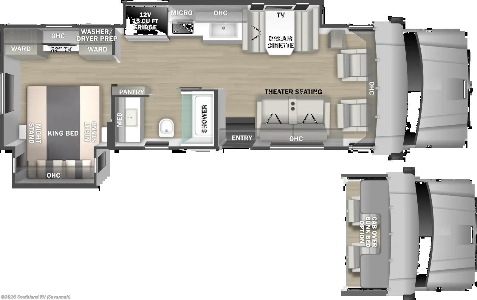 2027 Dynamax Corp Europa 32KD Xplorer Package - New Class C For Sale by Southland RV in Savannah, Georgia