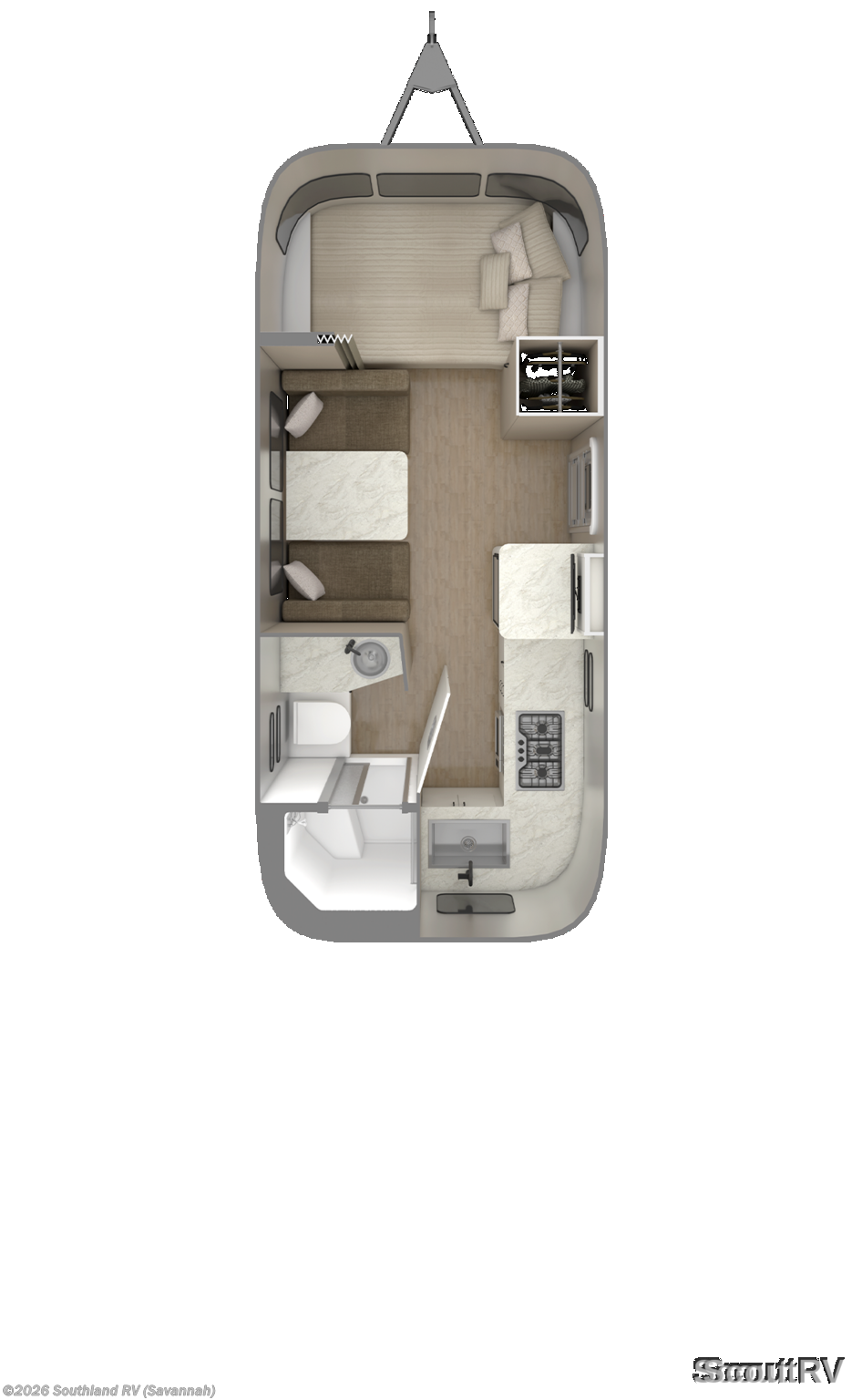 2027 Airstream Caravel 20FB - New Travel Trailer For Sale by Southland RV in Savannah, Georgia