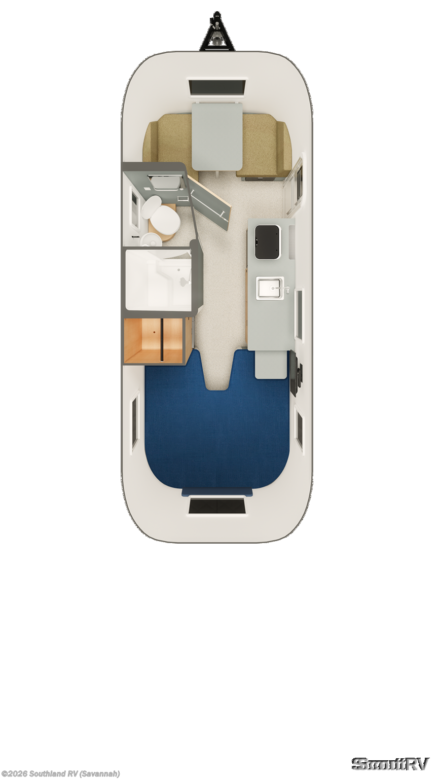 2026 Airstream World Traveler 22RB - New Travel Trailer For Sale by Southland RV in Savannah, Georgia