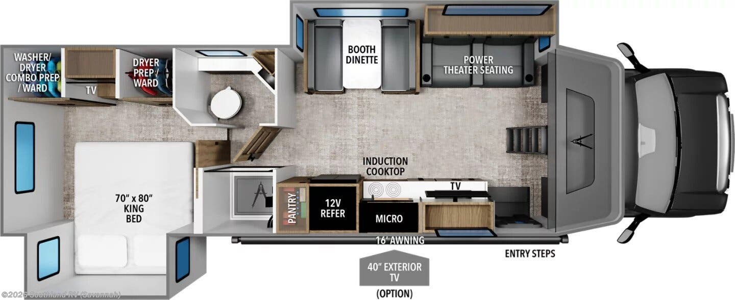 2027 Grand Design Lineage Series E 30DC - New Class C For Sale by Southland RV in Savannah, Georgia