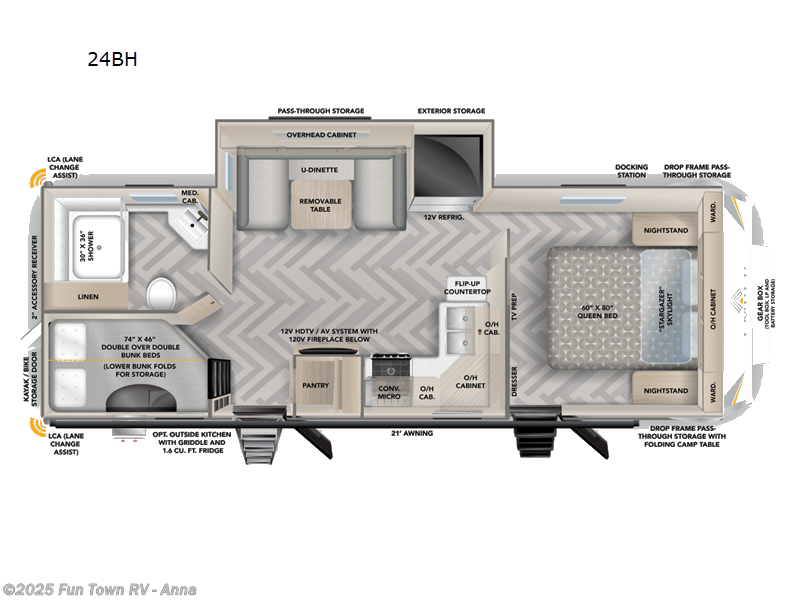 2024 Ember RV Touring Edition 24BH RV for Sale in Anna, IL 62906
