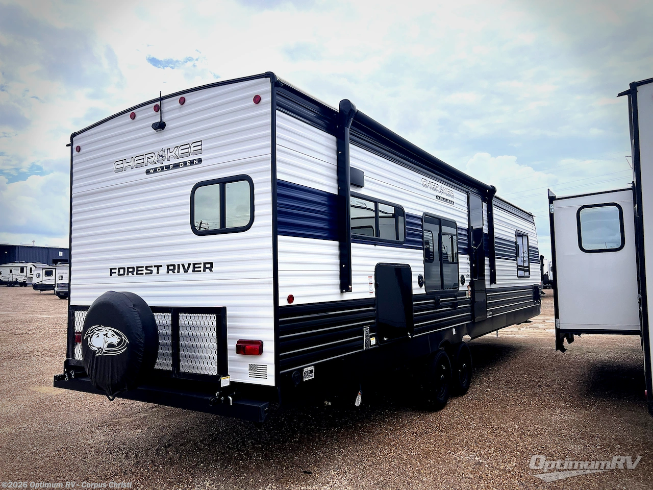 2025 Forest River Cherokee Wolf Den 271RK - New Travel Trailer For Sale by Optimum RV - Corpus Christi in Robstown, Texas features Slideout, Awning