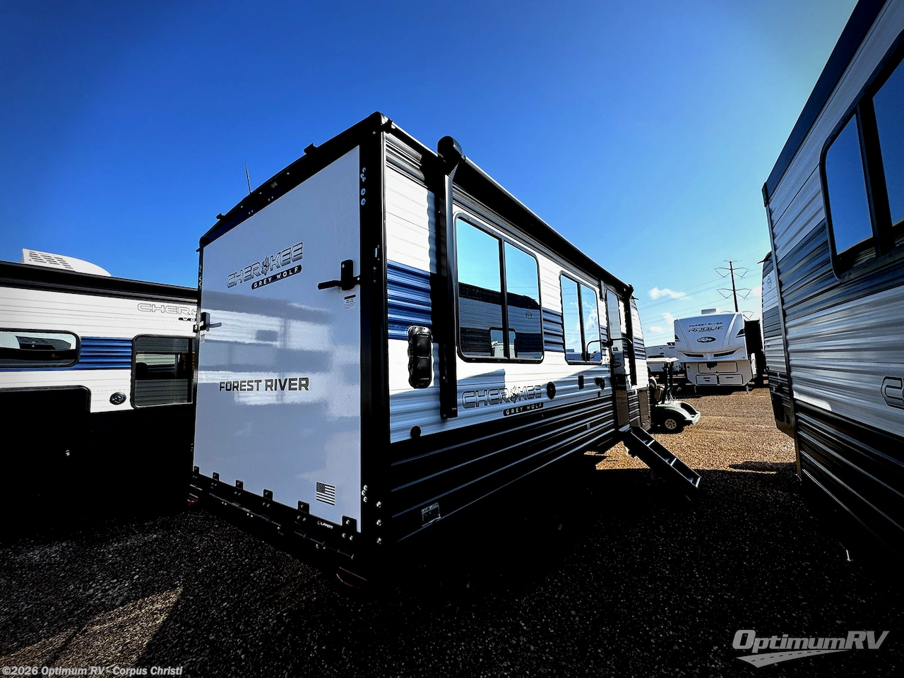 2026 Forest River Cherokee Grey Wolf 18RR - New Travel Trailer For Sale by Optimum RV - Corpus Christi in Robstown, Texas features Awning