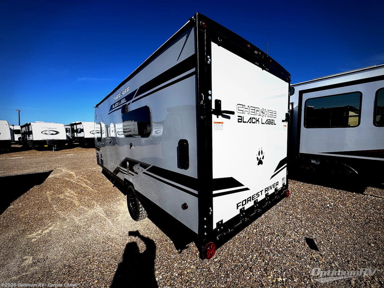 2026 Forest River Cherokee Wolf Pup Black Label 18RJBWBL - New Travel Trailer For Sale by Optimum RV - Corpus Christi in Robstown, Texas features Awning