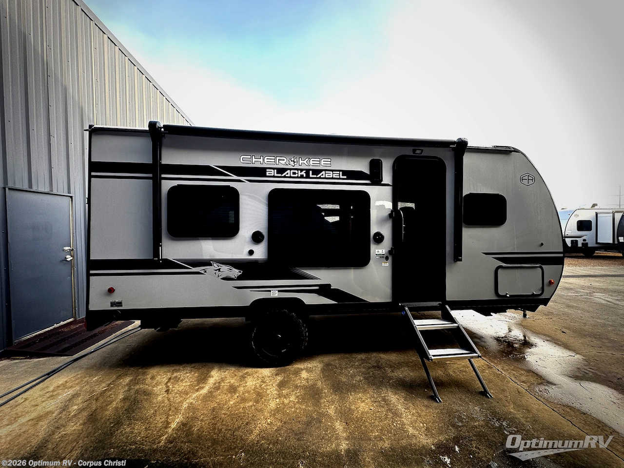 2026 Forest River Cherokee Grey Wolf Black Label 23MKBL - New Travel Trailer For Sale by Optimum RV - Corpus Christi in Robstown, Texas features Slideout, Awning