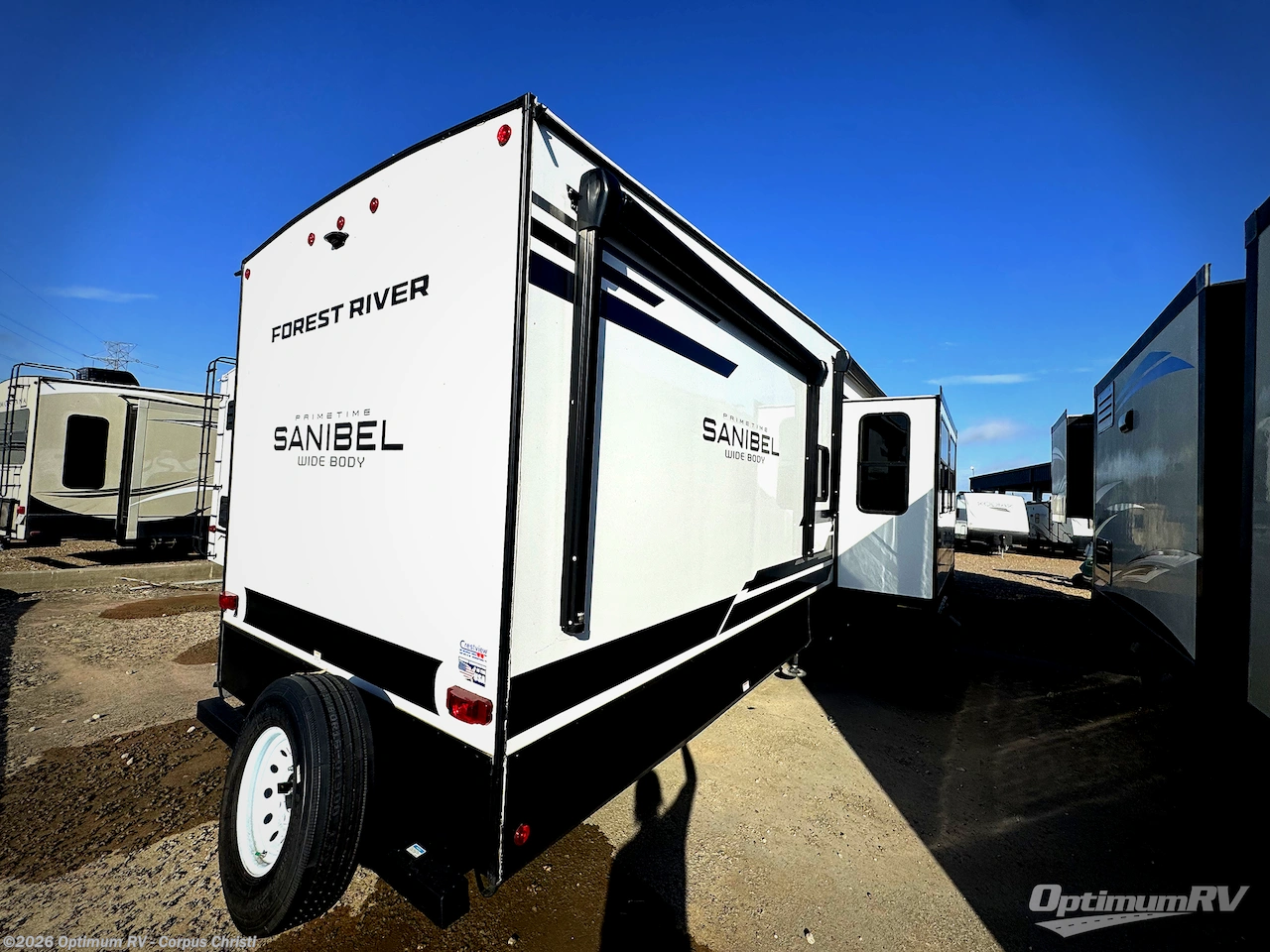 2025 Prime Time Sanibel 3952FBWB - Used Fifth Wheel For Sale by Optimum RV - Corpus Christi in Robstown, Texas features Awning, Slideout