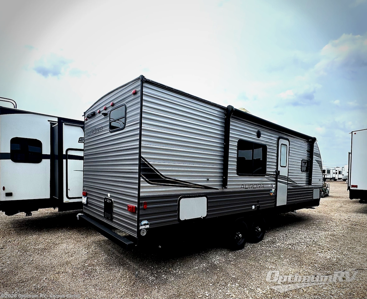 2024 Forest River Aurora 26BH - Used Travel Trailer For Sale by Optimum RV - Corpus Christi in Robstown, Texas features Awning