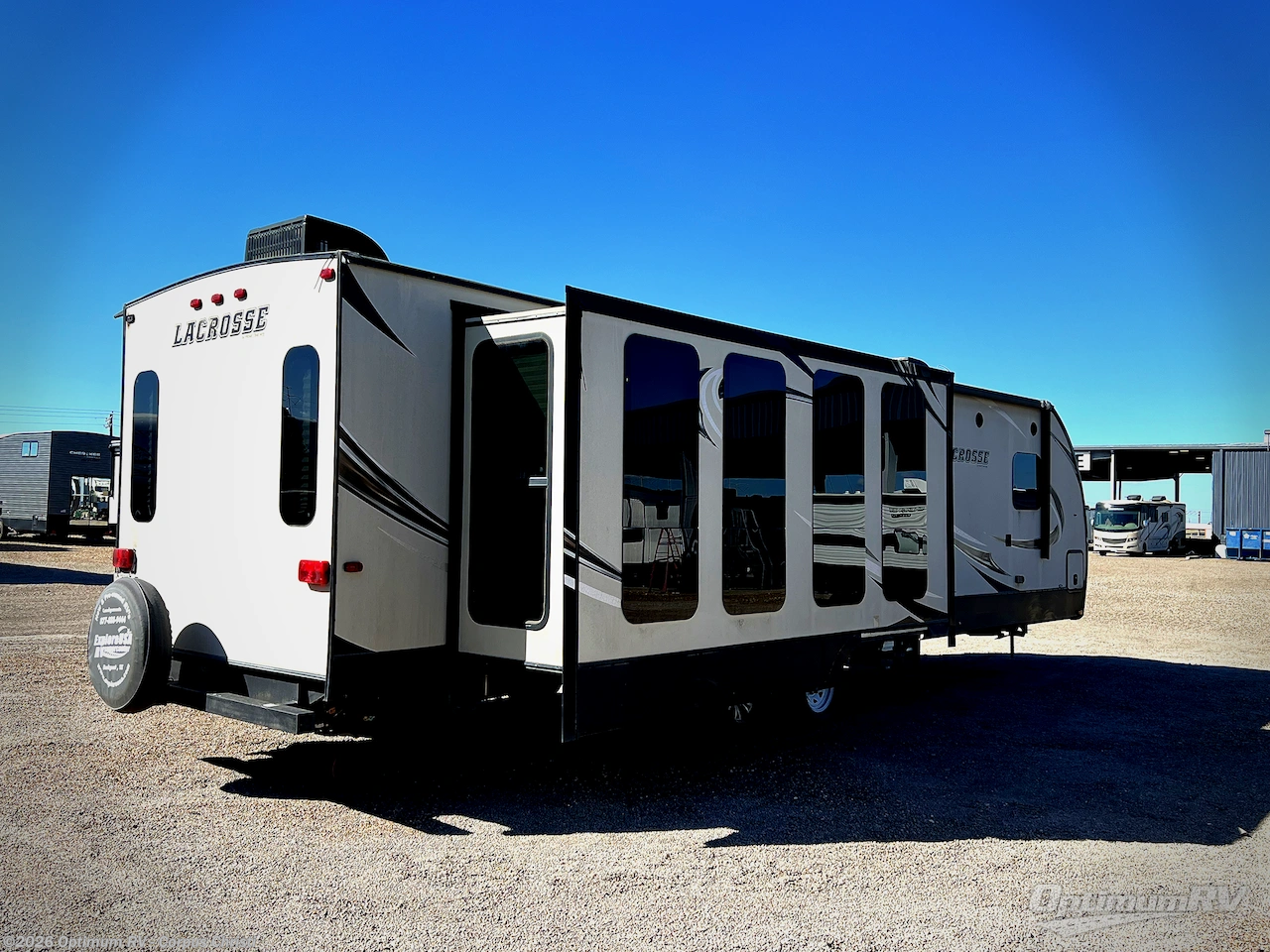 2017 Prime Time LaCrosse 327RES - Used Travel Trailer For Sale by Optimum RV - Corpus Christi in Robstown, Texas features Slideout