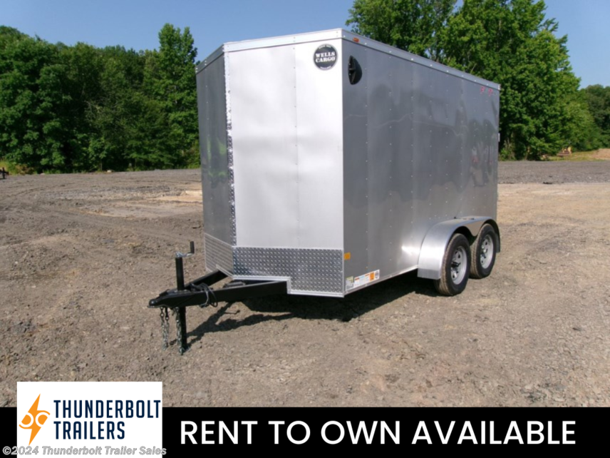 New 2023 Wells Cargo 6X12 Enclosed Cargo Trailer 7K GVWR available in Cabot, Arkansas
