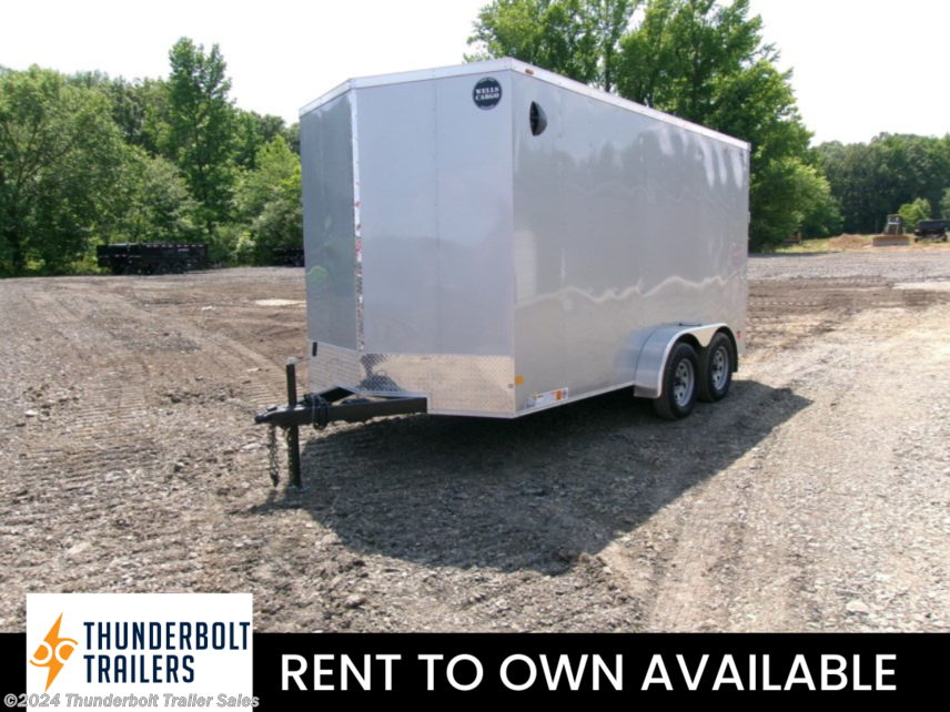 New 2023 Wells Cargo 7X14 Extra Tall Enclosed Cargo Trailer 7K GVWR available in Cabot, Arkansas