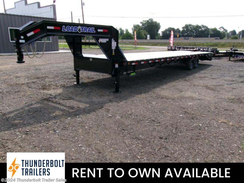 New 2024 Load Trail 102X35 Gooseneck Deckover Flatbed Trailer 14K GVWR available in Cabot, Arkansas