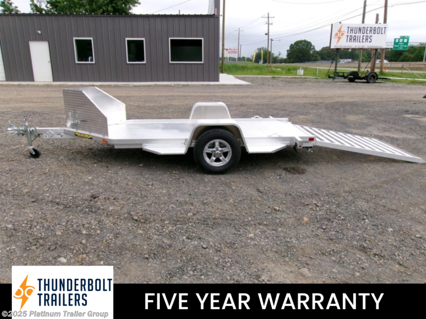 New 2024 Aluma MC10 Aluminum Motorcycle Trailer available in Cabot, Arkansas