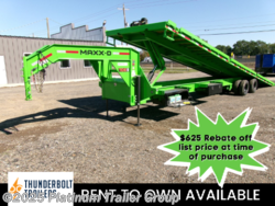 New 2023 MAXXD 102X40 Gooseneck Flatbed Full Tilt Trailer 22.5K available in Cabot, Arkansas