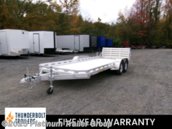 New 2024 Aluma 7818TA-BT 18&apos; Aluminum Utility Trailer available in Cabot, Arkansas