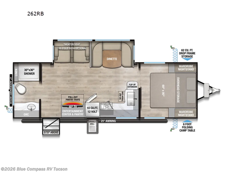2027 Alliance RV Delta 262RB - New Travel Trailer For Sale by Blue Compass RV Tucson in Tucson, Arizona features Slideout