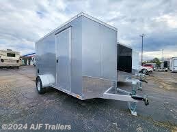 &lt;h2&gt;2023 ATC 6 X 10+2 FT RAVEN LIMITED CARGO WITH RAMP DOOR 6&#39; 6&quot; INTERIOR HEIGHT&lt;/h2&gt;
&lt;p&gt;AJF Trailer Sales is a Proud Dealer for ATC Enclosed CargoTrailers. ATC Trailers are quality made cargo trailers that are manufactured in Indiana by an Amish work force. The 6 x 10 ft Raven cargo trailer is popular for professionals and hobbyist alike. The 12 ft cargo trailer is large enough to accommodate mowers, ATVs, golf carts, and full size motor cycles.&lt;/p&gt;
&lt;p&gt;&amp;nbsp;&lt;/p&gt;
&lt;p&gt;The ATC 6 x 10+2 ft Raven enclosed is built using an all aluminum frame with a 3500# axle rated for 2990#. The exterior of the trailer is .030 screwless aluminum. Inside is a 3/4 in advantech flooring with 3/8ths inch on walls. This model is equipped with a spring assisted ramp door is rated at 2000# lbs.&lt;/p&gt;
&lt;p&gt;3/4 IN ENGINEERED SUB FLOOR&lt;/p&gt;
&lt;p&gt;LED DOME LIGHT&lt;/p&gt;
&lt;p&gt;FLOW THROUGH VENTS&lt;/p&gt;
&lt;p&gt;LED LIGHTS&lt;/p&gt;
&lt;p&gt;.030 ALUMINUM SCREWLESS&lt;/p&gt;
&lt;p&gt;15 IN RADIAL TIRES&lt;/p&gt;
&lt;p&gt;RV LOCKING SIDE DOOR&lt;/p&gt;
&lt;p&gt;ONE PIECE ROOF&lt;/p&gt;
&lt;p&gt;2 FT WEDGE FRONT&lt;/p&gt;
&lt;p&gt;16 IN ON CENTER FRAMING&lt;/p&gt;
&lt;p&gt;FULL PERIMETER ALUMINUM FRAME&lt;/p&gt;
&lt;p&gt;SPRING AXLE EZ LUBE HUB&lt;/p&gt;
&lt;p&gt;ALUMINUM FRAME&lt;/p&gt;
&lt;p&gt;RAMP DOOR&lt;/p&gt;
&lt;p&gt;3 YR LIMITED STRUCTURAL WARRANTY&lt;br&gt;3 YR LIMITED WARRANTY&lt;br&gt;1 YR LIMITED ELECTRICAL WARRANTY&lt;/p&gt;
&lt;p class=&quot;MsoNormal&quot;&gt;&lt;strong&gt;Pickup, Delivery or Meet Half Way available.&lt;/strong&gt;&lt;/p&gt;
&lt;p class=&quot;MsoNormal&quot;&gt;&lt;strong&gt;Financing &amp;amp; Rent to Own Available.&amp;nbsp; &lt;a href=&quot;https://ajftrailers.com/financing/&quot;&gt;https://ajftrailers.com/financing/&lt;/a&gt;&lt;/strong&gt;&lt;/p&gt;
&lt;p class=&quot;MsoNormal&quot;&gt;&lt;strong&gt;At AJF Trailers we want to Earn Your Business &amp;amp; will do whatever we possibly can to do so!&lt;/strong&gt;&lt;/p&gt;
