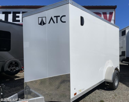 &lt;h1&gt;&lt;span style=&quot;font-size: 12pt;&quot;&gt;2023 ATC 6 X 12+2 FT RAVEN LIMITED CARGO WITH RAMP DOOR 6&#39; 6&quot; INTERIOR HEIGHT&lt;/span&gt;&lt;/h1&gt;
&lt;p&gt;AJF Trailer Sales is a Proud Dealer for ATC Enclosed CargoTrailers. ATC Trailers are quality made cargo trailers that are manufactured in Indiana by an Amish work force. The 6 x 12 ft Raven cargo trailer is popular for professionals and hobbyist alike. The 12 ft cargo trailer is large enough to accommodate mowers, ATVs, golf carts, and full size motor cycles.&lt;/p&gt;
&lt;p&gt;&amp;nbsp;&lt;/p&gt;
&lt;p&gt;The ATC 6 x 12+2 ft Raven enclosed is built using an all aluminum frame with a 3500# axle rated for 2990#. The exterior of the trailer is .030 screwless aluminum. Inside is a 3/4 in advantech flooring with 3/8ths inch on walls. This model is equipped with a spring assisted ramp door is rated at 2000# lbs.&lt;/p&gt;
&lt;p&gt;3/4 IN ENGINEERED SUB FLOOR&lt;/p&gt;
&lt;p&gt;LED DOME LIGHT&lt;/p&gt;
&lt;p&gt;FLOW THROUGH VENTS&lt;/p&gt;
&lt;p&gt;LED LIGHTS&lt;/p&gt;
&lt;p&gt;.030 ALUMINUM SCREWLESS&lt;/p&gt;
&lt;p&gt;15 IN RADIAL TIRES&lt;/p&gt;
&lt;p&gt;RV LOCKING SIDE DOOR&lt;/p&gt;
&lt;p&gt;ONE PIECE ROOF&lt;/p&gt;
&lt;p&gt;2 FT WEDGE FRONT&lt;/p&gt;
&lt;p&gt;16 IN ON CENTER FRAMING&lt;/p&gt;
&lt;p&gt;FULL PERIMETER ALUMINUM FRAME&lt;/p&gt;
&lt;p&gt;SPRING AXLE EZ LUBE HUB&lt;/p&gt;
&lt;p&gt;ALUMINUM FRAME&lt;/p&gt;
&lt;p&gt;RAMP DOOR&lt;/p&gt;
&lt;p&gt;3 YR LIMITED STRUCTURAL WARRANTY&lt;br&gt;3 YR LIMITED WARRANTY&lt;br&gt;1 YR LIMITED ELECTRICAL WARRANTY&lt;/p&gt;
&lt;p&gt;&lt;strong&gt;Financing Available&lt;/strong&gt;&lt;/p&gt;
&lt;p&gt;&lt;strong&gt;Pickup, Delivery or Meet Halfway&lt;/strong&gt;&lt;/p&gt;