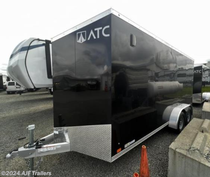 &lt;p&gt;&lt;span style=&quot;font-size: 10pt;&quot;&gt;&lt;strong&gt;2023 ATC Raven 7x16 Aluminum 7K Enclosed Cargo Trailer w/Rear Ramp Door&lt;/strong&gt;&lt;br&gt;&lt;br&gt;Model: Raven&lt;br&gt;&lt;br&gt;Color: Black&lt;br&gt;&lt;br&gt;Condition: New&lt;br&gt;Torsion Axles w/EZ Lube Hubs&lt;br&gt;2 ft. Wedge Slant Nose&lt;br&gt;Rear Ramp Door w/Transition Flap&lt;br&gt;&lt;br&gt;All aluminum tube walls &amp;amp; ceilings&lt;br&gt;&lt;br&gt;Aluminum exterior fenders&lt;br&gt;&lt;br&gt;2000# zinc front wind jack&lt;br&gt;&lt;br&gt;16&quot; o/c wall, floor &amp;amp; roof supports&lt;br&gt;&lt;br&gt;7-way plug&lt;br&gt;&lt;br&gt;2 5/16&quot; coupler&lt;br&gt;&lt;br&gt;Radial tire on Aluminum wheels&lt;br&gt;&lt;br&gt;Flow Thru Vent&lt;br&gt;&lt;br&gt;Open stud ceiling&lt;br&gt;&lt;br&gt;3/4&quot; Advantech subfloor&lt;br&gt;&lt;br&gt;3/8&quot; Advantech walls&lt;br&gt;&lt;br&gt;Dome light with integrated switch, 12v&lt;br&gt;&lt;br&gt;.030 aluminum skin&lt;br&gt;&lt;br&gt;3&quot; lower rub rail trim&lt;br&gt;&lt;br&gt;3&quot; upper rub rail trim&lt;br&gt;&lt;br&gt;One piece aluminum roof&lt;br&gt;&lt;br&gt;24&quot; ATP stoneguard with j-rail&lt;br&gt;&lt;br&gt;LED clearance &amp;amp; brake lights&lt;br&gt;&lt;br&gt;Screwless seams&lt;br&gt;&lt;br&gt;32&quot; door - 100 series - flush lock&lt;br&gt;&lt;br&gt;&lt;strong&gt;Rear Door Opening:&lt;/strong&gt;&lt;br&gt;&lt;br&gt;84 (W)&quot; x 75 (H)&quot;&lt;br&gt;&lt;br&gt;&lt;strong&gt;Interior Height&lt;/strong&gt;&lt;br&gt;&lt;br&gt;78&quot;&lt;/span&gt;&lt;/p&gt;
&lt;p&gt;&lt;span style=&quot;font-size: 10pt;&quot;&gt;3 YR LIMITED STRUCTURAL WARRANTY&lt;/span&gt;&lt;br&gt;&lt;span style=&quot;font-size: 10pt;&quot;&gt;3 YR LIMITED WARRANTY&lt;/span&gt;&lt;br&gt;&lt;span style=&quot;font-size: 10pt;&quot;&gt;1 YR LIMITED ELECTRICAL WARRANTY&lt;/span&gt;&lt;/p&gt;
&lt;p class=&quot;MsoNormal&quot;&gt;&lt;strong&gt;Pickup, Delivery or Meet Half Way available.&lt;/strong&gt;&lt;/p&gt;
&lt;p class=&quot;MsoNormal&quot;&gt;&lt;strong&gt;Financing &amp;amp; Rent to Own Available.&amp;nbsp;&amp;nbsp;&lt;a href=&quot;https://ajftrailers.com/financing/&quot;&gt;https://ajftrailers.com/financing/&lt;/a&gt;&lt;/strong&gt;&lt;/p&gt;
&lt;p class=&quot;MsoNormal&quot;&gt;&lt;strong&gt;At AJF Trailers we want to Earn Your Business &amp;amp; will do whatever we possibly can to do so!&lt;/strong&gt;&lt;/p&gt;