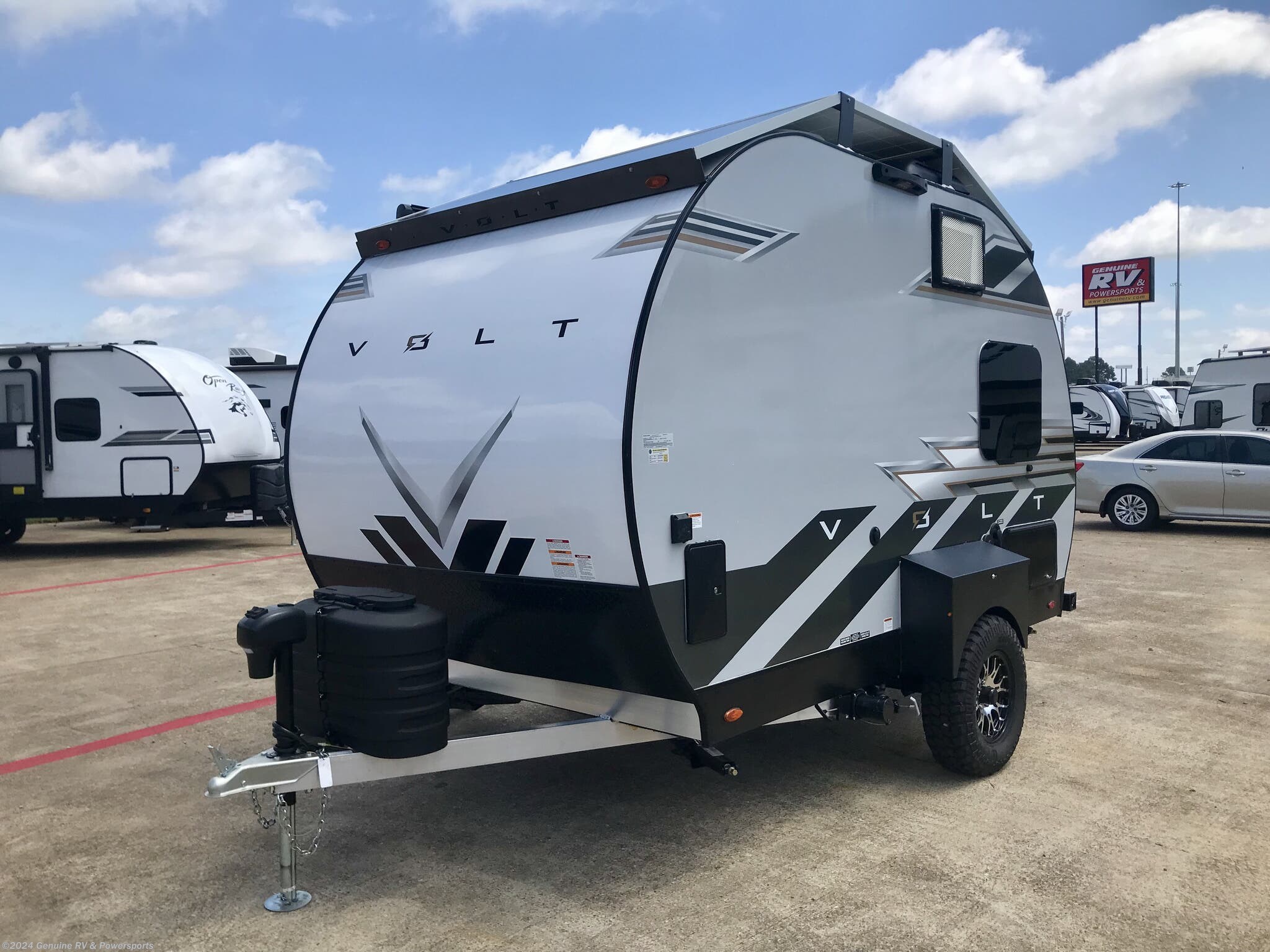2023 Sunset Park RV Mfg. Volt 1200 Off-Road Camper w/Eco Charged Solar  Package, Central NH Trailers