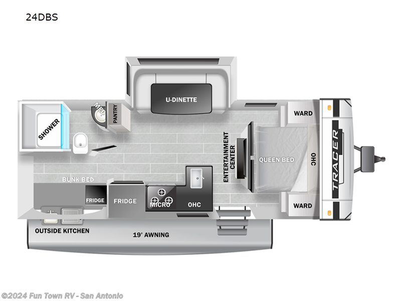 2022 Prime Time Tracer 24DBS RV for Sale in Cibolo, TX 78108