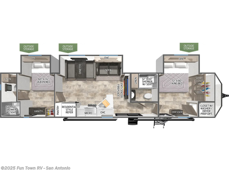 2025 Palomino Puma Destination 39DBT RV for Sale in Cibolo, TX 78108