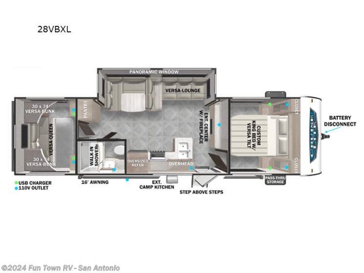 New 2025 Forest River Salem Cruise Lite 28VBXL available in Cibolo, Texas