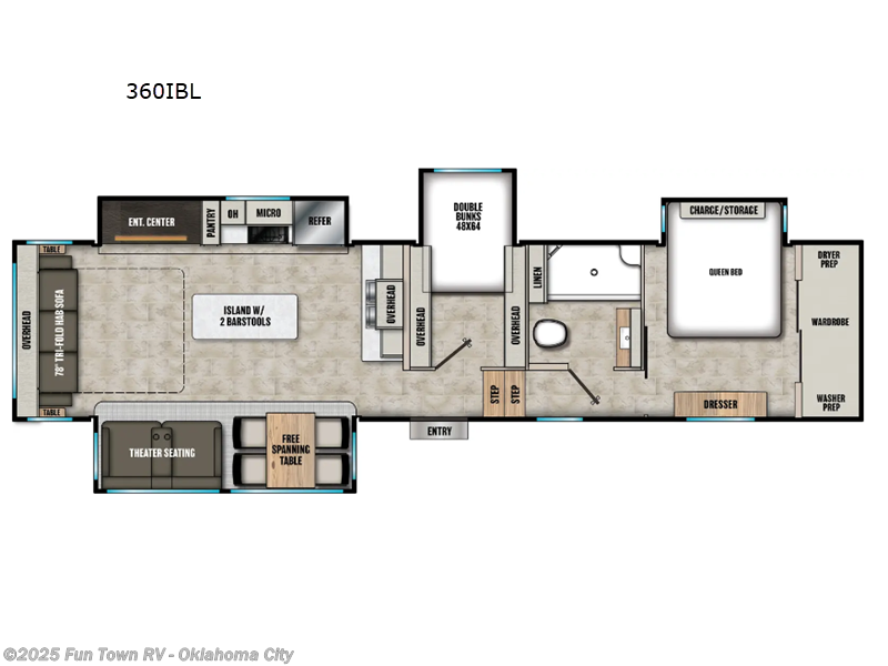 2026 Coachmen Chaparral 360IBL - New Fifth Wheel For Sale by Fun Town RV - Oklahoma City in Oklahoma City, Oklahoma features Slideout