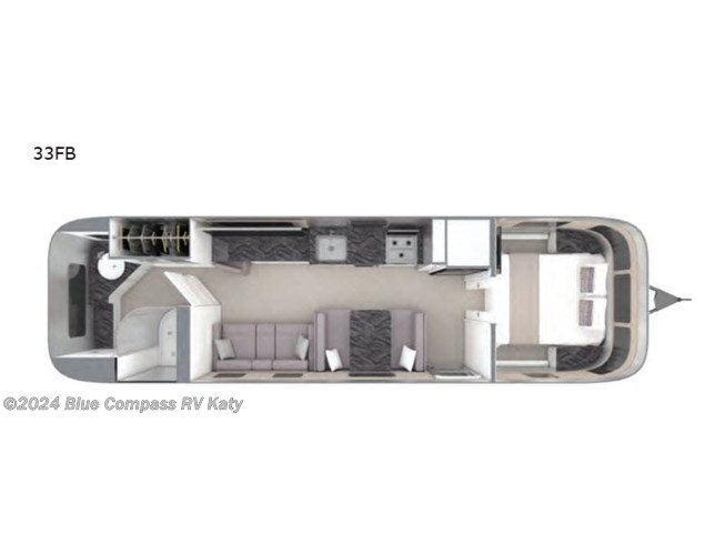 2021 Airstream Classic 33FB - Used Travel Trailer For Sale by Blue Compass RV - Katy, TX in Katy, Texas